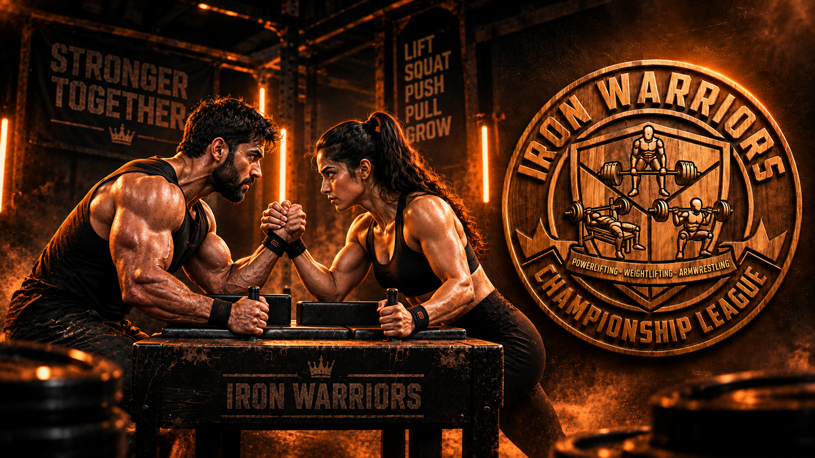 Deadlift under Iron Warriors