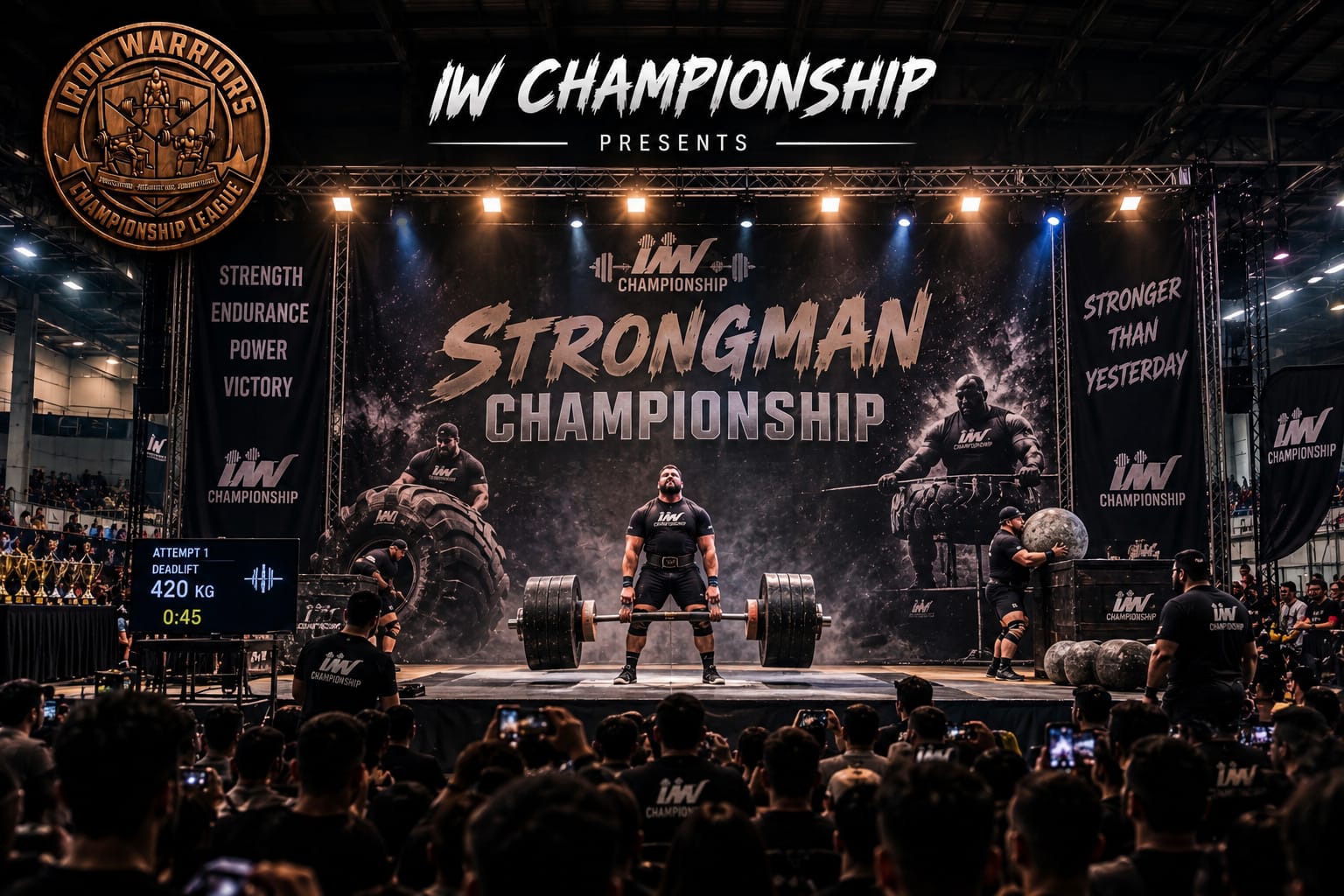 Deadlift under Iron Warriors
